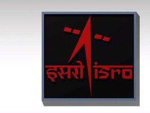 la isro logotipo signos y logotipos india de marte nasa espacio spacex 3d print model - Mito3D