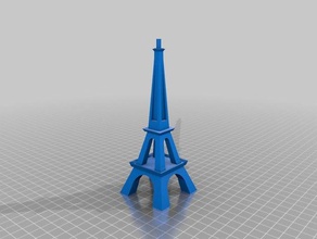 la torre eiffel de construcción los juguetes eiffeltower 3d print model - Mito3D