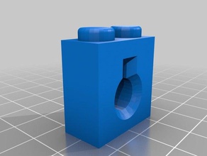 saetera 2x2 de la construcción los juguetes exin castillos 3d print model - Mito3D