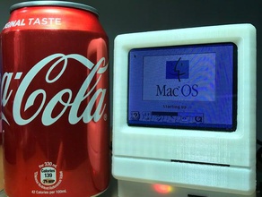 tiny mac raspberry pi inside computer 3d print model - Mito3D