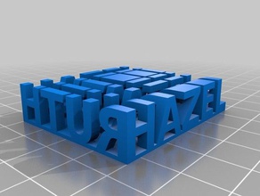 hazel e ruth esculturas personalizado 3d print model - Mito3D
