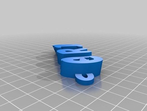carlin de porte-clés personnalisé 3d print model - Mito3D