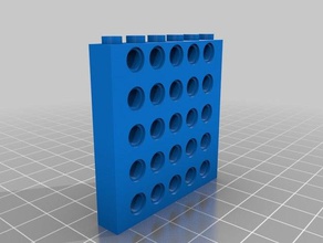 lego-compatibile 1x6x5 costruzione i giocattoli personalizzato 3d print model - Mito3D