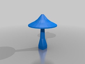umbrella 3d printing 3d print model - Mito3D