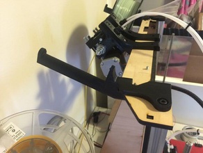 makerfarm spool holder 3d printer parts 3d print model - Mito3D