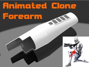 star wars clone Rüstung-Unterarm Kostüm 3d-drucken Metall 3d print model - Mito3D
