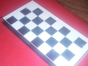 boîte de mini-jeu d'échecs échiquier damier 3d print model - Mito3D
