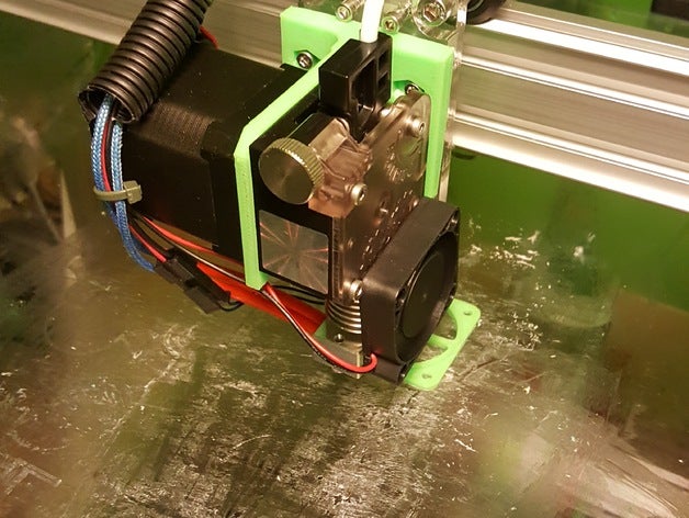 cultivate3d Tier e3d titan direct-drive-extruder montieren drucken e3d-titan 3D print model - Mito3D