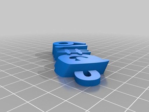 pedro organizzazione personalizzato 3d print model - Mito3D
