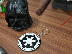 star wars empire keychain other 3d print model - Mito3D