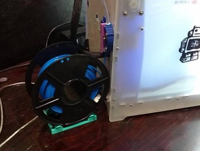 minimalist spool holder 3d printer accessories accessory filament 3d print model - Mito3D