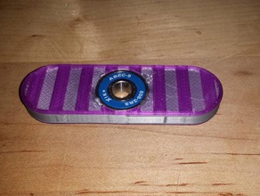 zwei-Ton gadgets fidget spinner zappeln Spielzeug monoprice mini wählen 3d print model - Mito3D