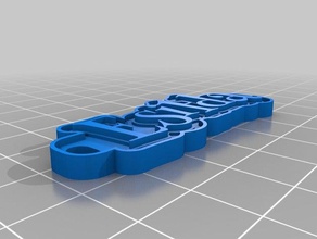 andrea Schlüsselanhänger angepasst 3d print model - Mito3D