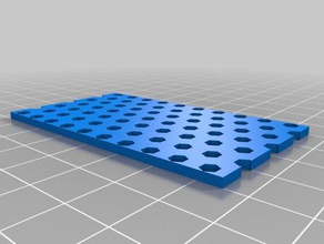 honeycomb mesh-7040 mm 44 element andere angepasst 3d print model - Mito3D