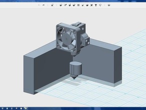 basic makergear m2 extruder gantry 3d printer accessories 3d print model - Mito3D