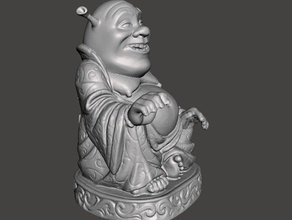buddha shrek Modelle 3d print model - Mito3D