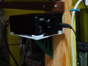 amplificatore per cuffie fiio monte il fai da te montaggio a parete 3d print model - Mito3D