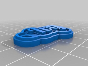Anahtarlık sarmaşık özelleştirilmiş 3d print model - Mito3D