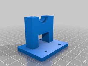 e3d mount printer parts hotend v6 3d print model - Mito3D