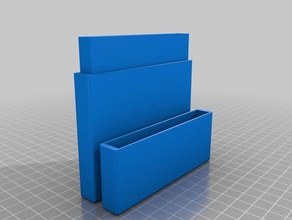 gift card case other gifts box holder steam 3d print model - Mito3D