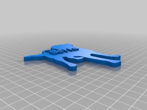 meine individuelle Schlüsselanhänger 3d print model - Mito3D