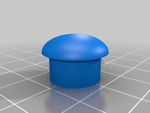 mi personalizados tubo de tapa extremo hp2 diy 3d print model - Mito3D