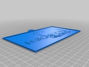 lavacataronja lithopane 2d art personnalisé 3d print model - Mito3D