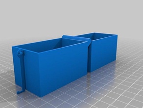 mon personnalisée boucle de la zone imprimable d'une seule pièce 3d l'impression les tests boxbucklebuckle boîte 3d print model - Mito3D