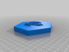 elder god hexagonal container tool holders boxes 3d print model - Mito3D