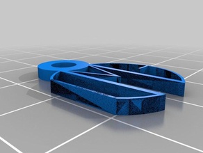 omg colar de cordão jóias personalizado 3d print model - Mito3D