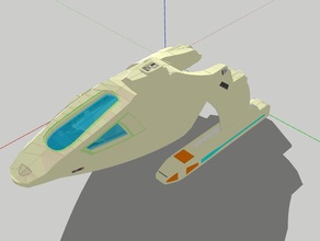 uss voyager-shuttle Typ 9 3 d Drucker Teile 3d print model - Mito3D