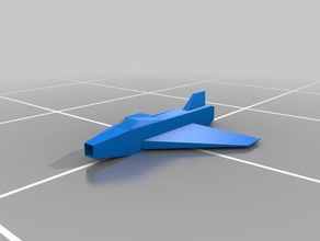 3d basit fighter jet baskı 3dprintit gibi tagsforlikes 3d print model - Mito3D
