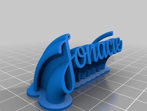 jonacie office customized 3d print model - Mito3D