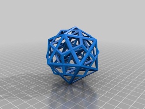 super teste da impressora 3d impressão difícil de a geometria arquitetura 3d print model - Mito3D