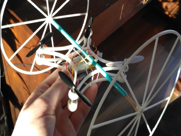 la seguridad de las ruedas micro quadcopter quadrocopter rc los vehículos 3D print model - Mito3D