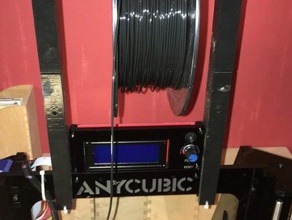 filamentholder anycubic prusa i3 3d de la impresora accesorios el filamento titular soporte bobina 3d print model - Mito3D