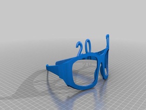 still eyeglasses 2017 accessories delirium art custom design end year party fashion model new style thing things 3d print model - Mito3D
