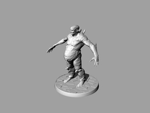 humanoide monster toys games 28mm scale boardgame character cthulhu dd dungeons dragons lovecraft miniature monsters pocket tactics roleplaying rpg tiles wargames zombie 3d print model - Mito3D