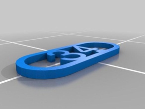 llavero llaveros 3d print model - Mito3D
