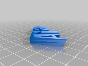 aixa organizasyon özelleştirilmiş 3d print model - Mito3D