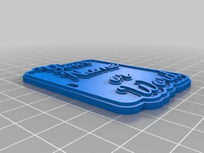 your name keychains customized 3d print model - Mito3D