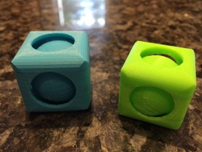 1-imprimer ball pris au piège 3d de l'impression impossible d'objet puzzle 3d print model - Mito3D