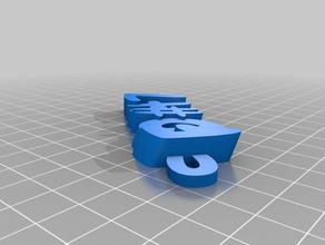 nate organização personalizado 3d print model - Mito3D