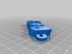 les organização personalizado 3d print model - Mito3D