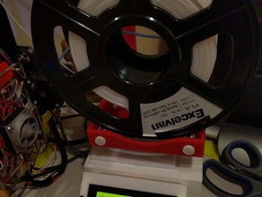 filament spool-scale usage meter 3d Drucker - Zubehör arduino filament-Skala spool holder hx711 Waage 3d print model - Mito3D