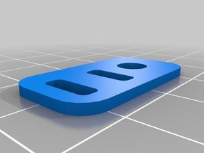 gt2 correia dentada clipe 3d a impressora partes personalizado 3d print model - Mito3D