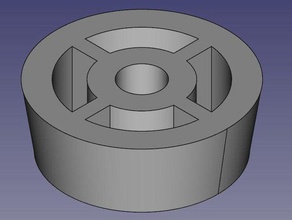 axe stabilisateur 4 fabrikator-mini 3d de l'imprimante pièces l'axe z 3d print model - Mito3D