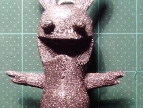 raving rabbids les lapins cretins despeje collier jóias lapin cretino 3d print model - Mito3D