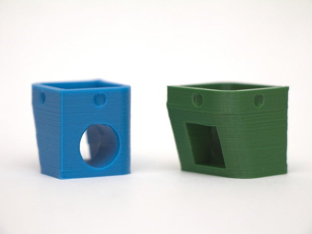 multi-function test cube 3d printing tests hole ringing stringing 3D print model - Mito3D