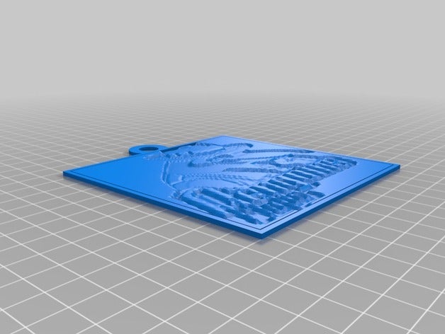 pgm chapa 2d art customized 3D print model - Mito3D